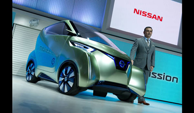 Nissan Pivo 3 Electric Urban Commuter Concept 2011 1